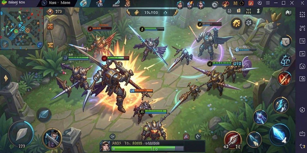 Tampilan gameplay menarik dari 2739 dengan elemen strategi SLG.