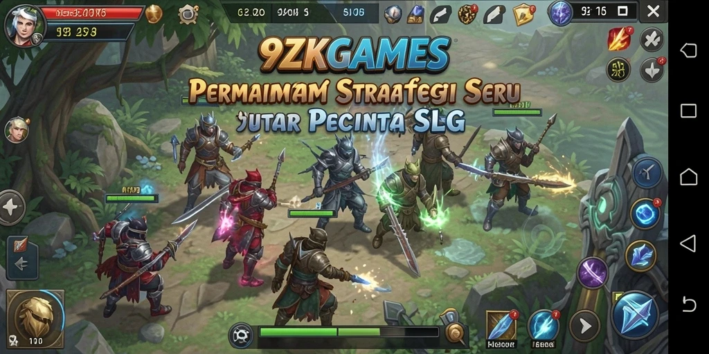 Tampilan menarik dari pertempuran strategi di <strong>9ZKGAMES</strong>