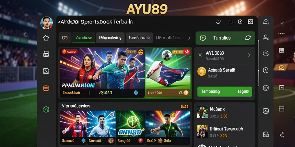Tampilan antarmuka AYU89 yang menarik dan intuitif untuk pengguna.