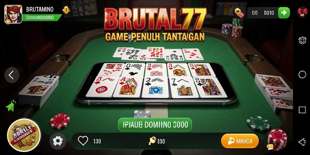 Tampilan gameplay menarik dari BRUTAL77 dengan grafis yang jernih.