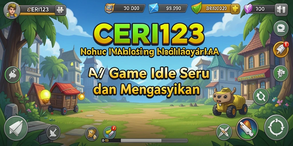 Menampilkan gameplay menyenangkan dari CERI123 dengan interaksi Idle.