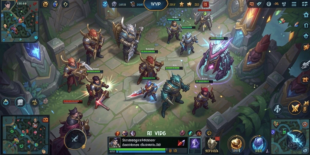 Tampilan gameplay RPVIP6 yang mendebarkan dalam pertempuran strategis.